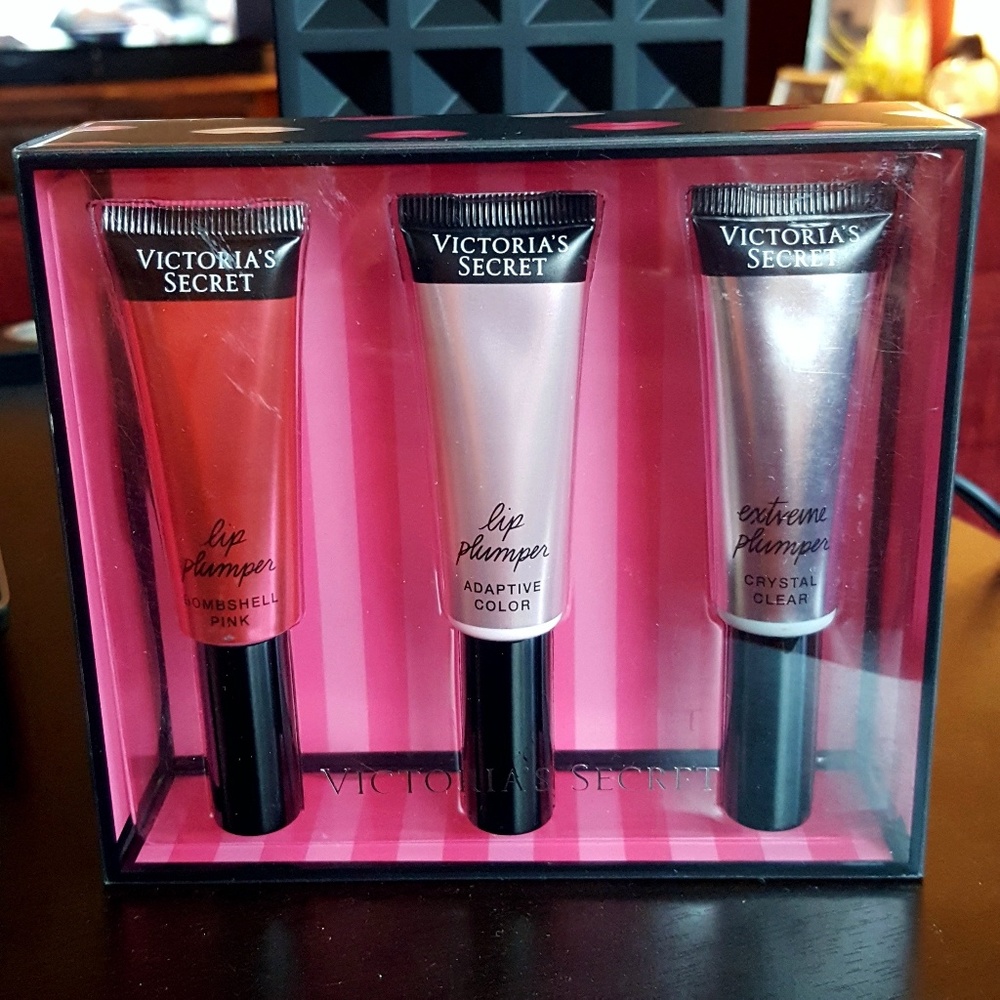NIB Victoria's Secret Lip Plumper 3-piece Box Set